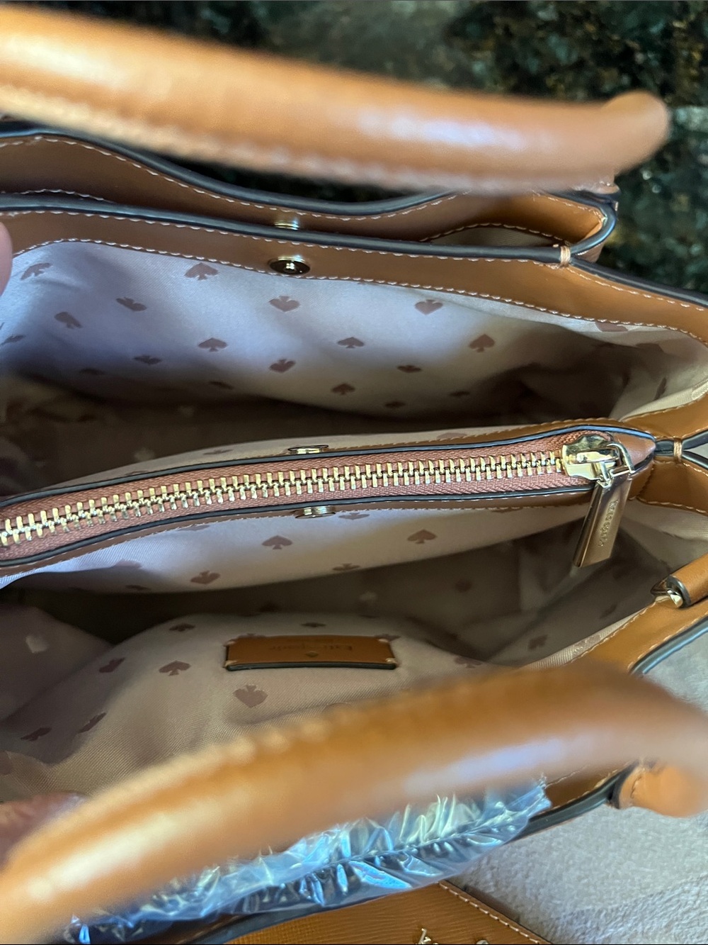 kate spade Dumpling Satchel and Wallet Set in Warm Gingerbread - Picture 6 of 6
